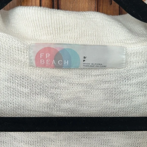 Free People Zuma Sweater Set Button Down Shirt Knit shorts - Picture 11 of 15